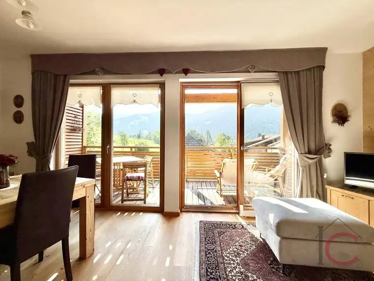 Charmantes 3-Zimmer-Appartement in sonniger Lage in Pistennähe