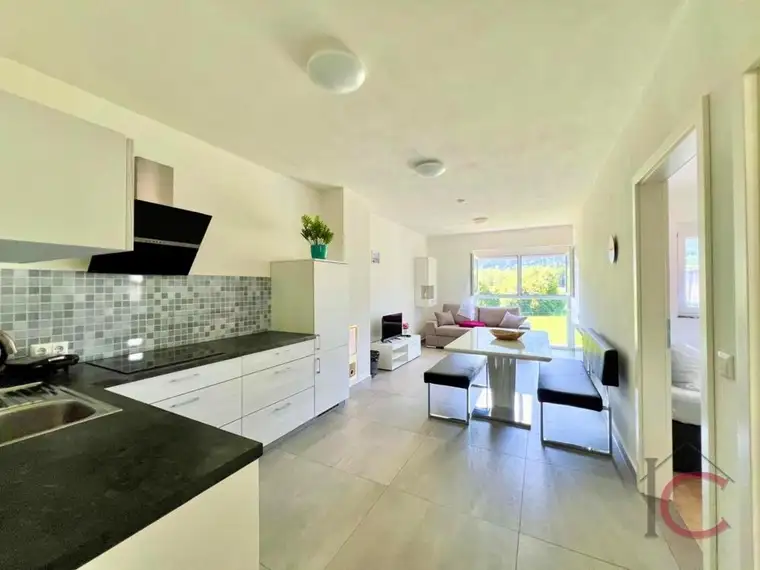Reizende 3-Zimmerwohnung mit Balkon in idyllischer Ruhe-Grünlage in St. Lorenzen