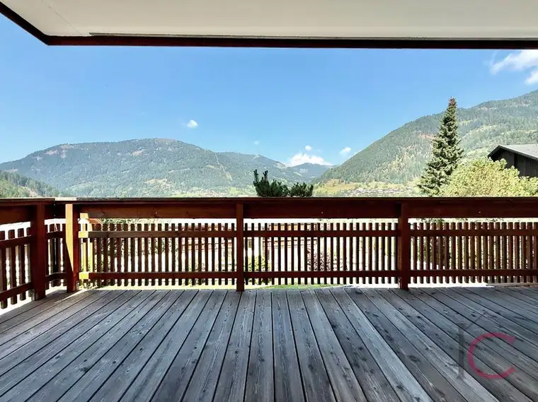Traumhaftes Ski-in &amp; Ski-out 3-Zi.-Gartenappartement in Panoramalage