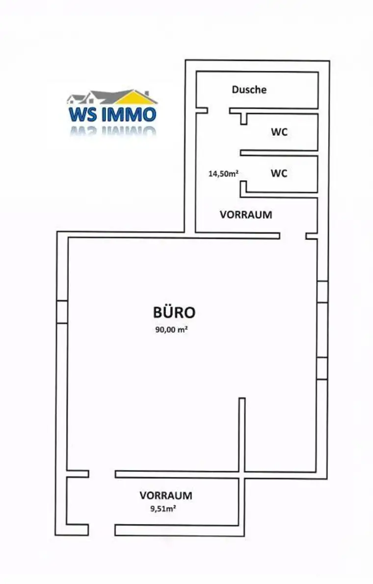 ca. 120m² ebenerdiges Büro inkl. Parkflächen