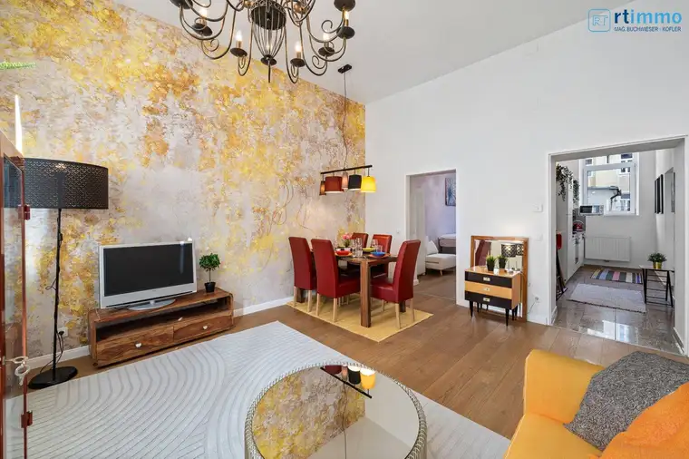 EINE WOHNUNG ZUM VERLIEBEN.. MITTEN IM 12ten- 3 ZIMMERWOHNUNG
