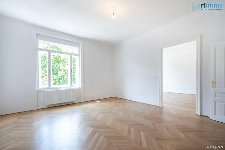 ERSTBEZUG nach Sanierung: ALTBAUCHARME IM MODERNEN OUTFIT in einem schönen Jugendstilhaus KLIMATISIERT