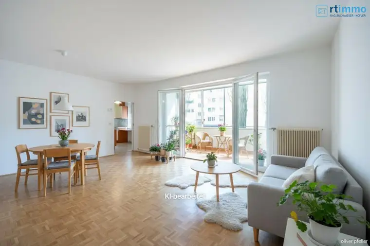 ZENTRAL und RUHIG: 3-Zimmer Wohnung inkl. Stellplatz - Nähe Zentrum, Rosarium &amp; Strandbad
