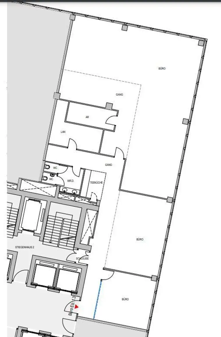 Bürofläche, sehr gute Infrastruktur, U1 Nähe