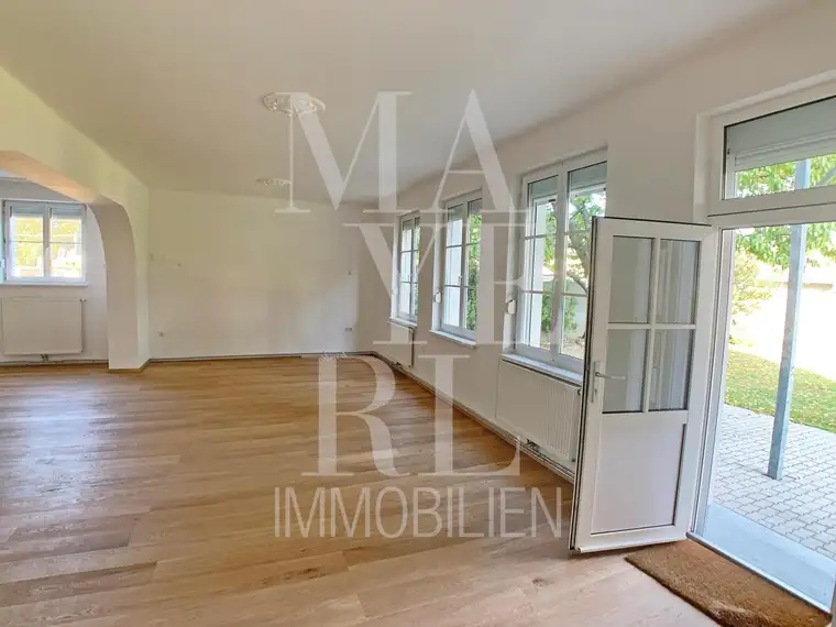 Neubauwohnung mit großer Gartenterrasse und Gartenbenützung, Grünruhelage