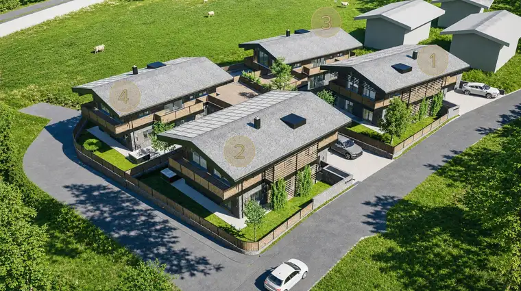 4 exklusive Neubauchalets in sonniger Lage - Haus 3