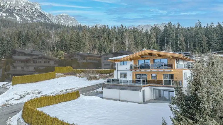 Großzügiger Neubau mit Panoramablick am Fuße des Wilden Kaisers