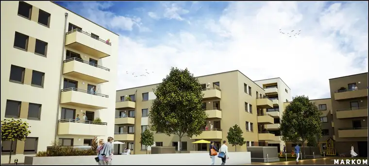 3-Zimmer-Wohnung mit Balkon, Top 12
