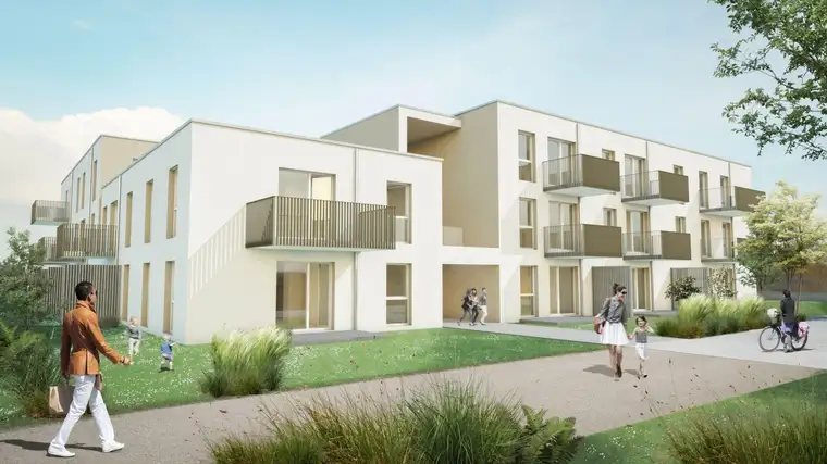 3-Zimmer-Wohnung mit Terrasse und Garten, Top 9