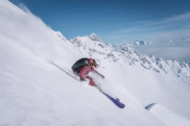 St. Anton: Direkt an der Skipiste