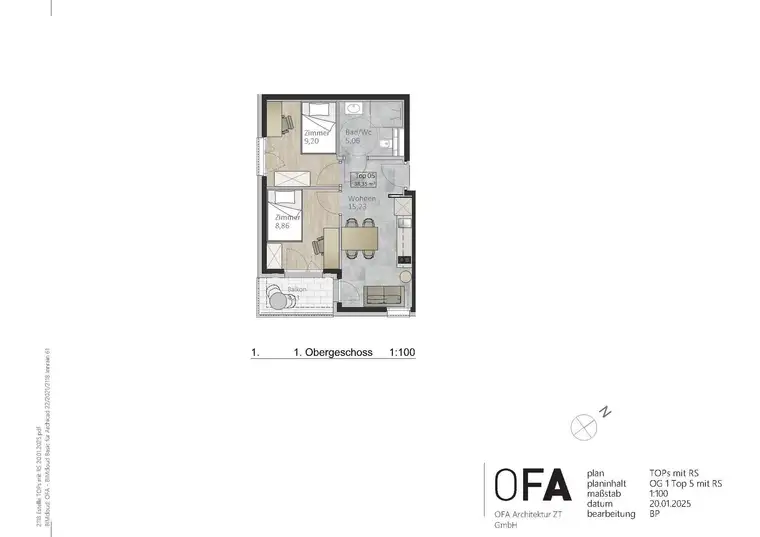 Perfekt für eine WG: 2-Zimmer Wohnung direkt an der Uni