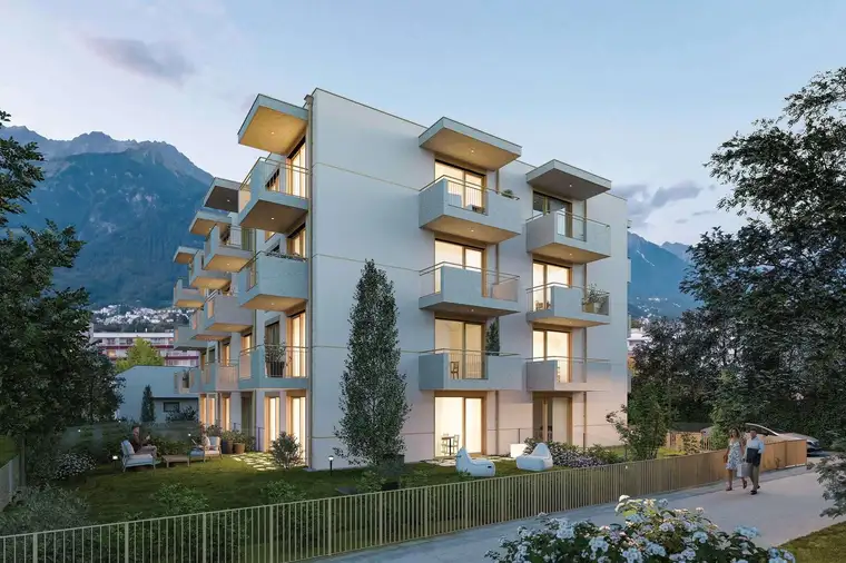 Cube West Baurecht – Moderne Garçonnière mit Balkon in Zentrumsnähe