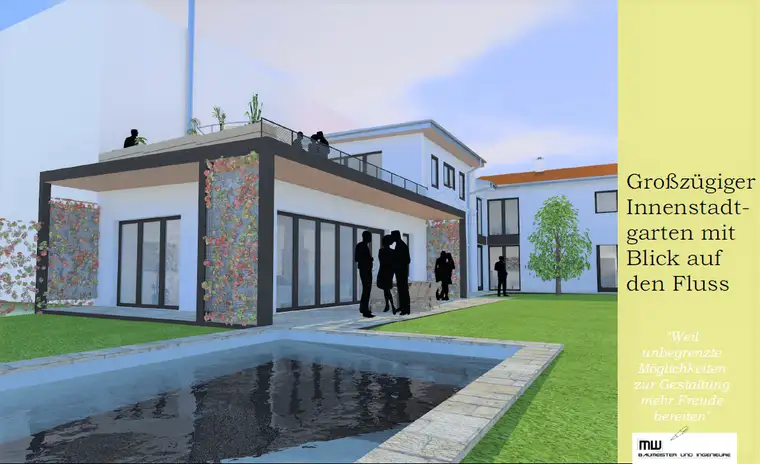 Baden - Zentrum! Geschichtsträchtige Stadtvilla mit historischer Architektur &amp; modernem Outfit