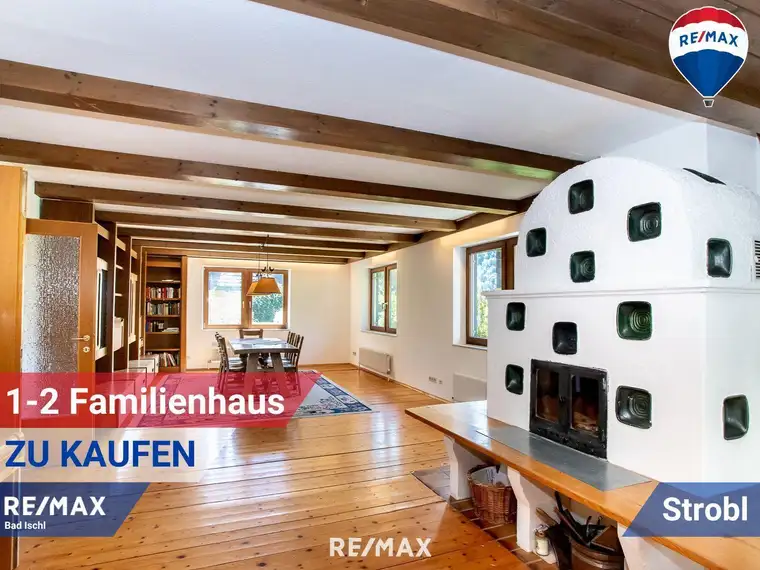 Helles 1-2 Familienhaus mit sonnigem Grundstück in Strobl am Wolfgangsee