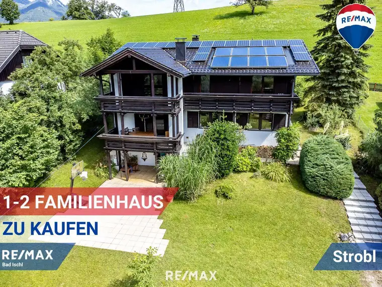 PREISUPDATE! 1-2 Familienhaus mit sonnigem Grundstück in Strobl am Wolfgangsee