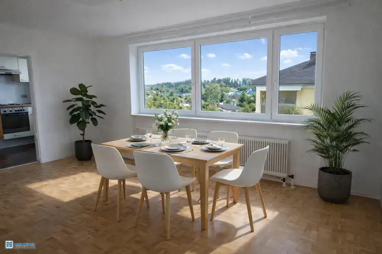 Ganz oben - lichtdurchflutete 2-ZI-Dachgeschoss-Wohnung