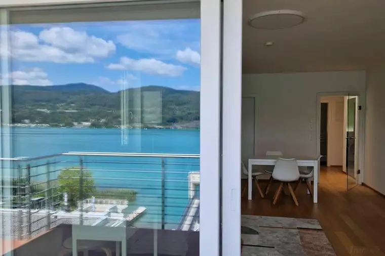 Schiefling - Penthouse Wohnung mit Seeblick und Privatstrand am Wörthersee