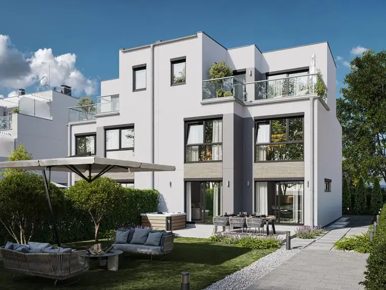 1210, Drygalskiweg, Nur 60 m Luftlinie zur unteren Alten Donau, Doppelhaus 