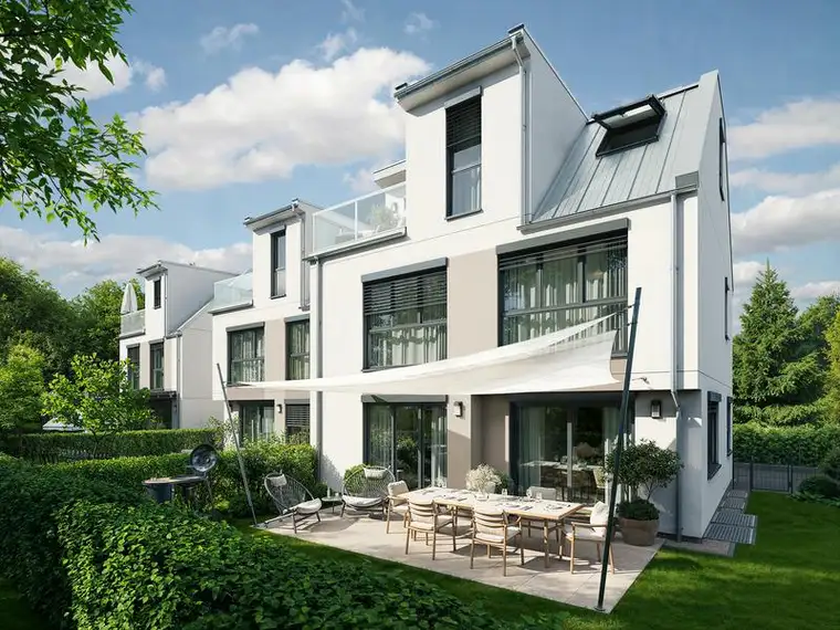 1220, Franz-Loidl-Straße, 75 m Luftlinie zur Alten Donau, 500 m zur U1, Doppelhaus 