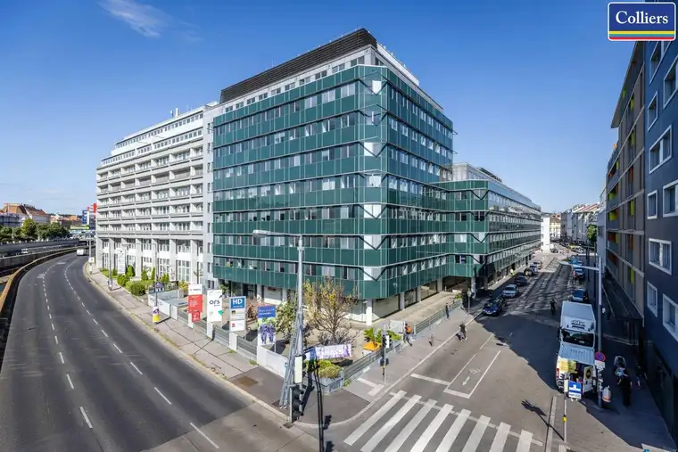 Moderne Büros an der Linken Wienzeile