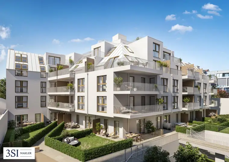 The Temptation: Ruhig gelegene Anlegerwohnung mit Garten in modernem und nachhaltigen Neubau