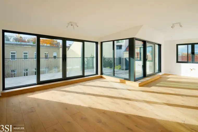 THE CORE: Atemberaubende Dachgeschoß-Wohnung mit Terrassenfläche und Wienblick