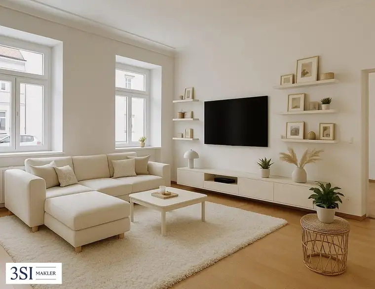 Highlight: Helle Erdgeschoßwohnung mit 2 Eingängen - Der Nutzung sind keine Grenzen gesetzt