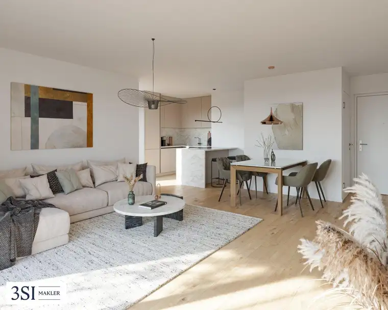 Die Symbiose: Neubauwohnung mit durchdachten Grundriss - perfekt für Anleger!