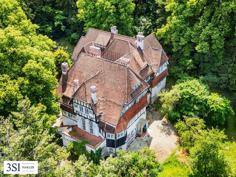 Exklusive Liegenschaft mit zwei Villen und großem Privatpark in Mödling