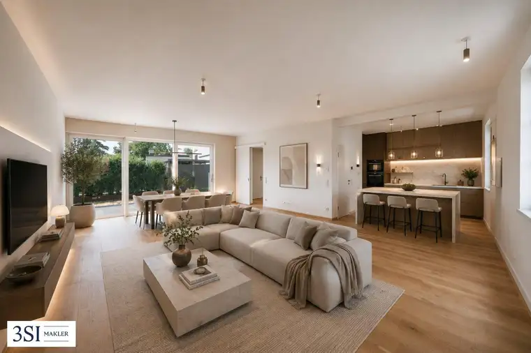 Großzügige Maisonettewohnung mit Garten, Terrasse und Balkon
