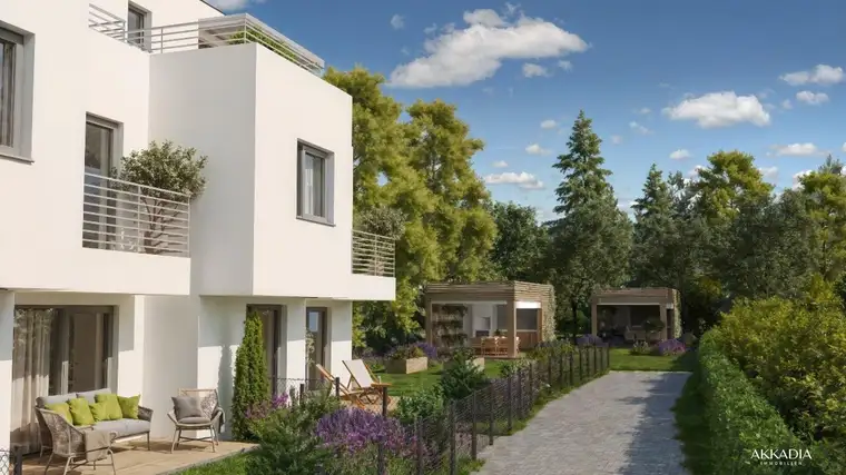 Maurer Hauptplatz I Neubauprojekt I Reihenhaus