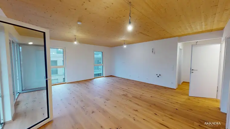 Holzbauweise I Balkonwohnung I 2 Zimmer