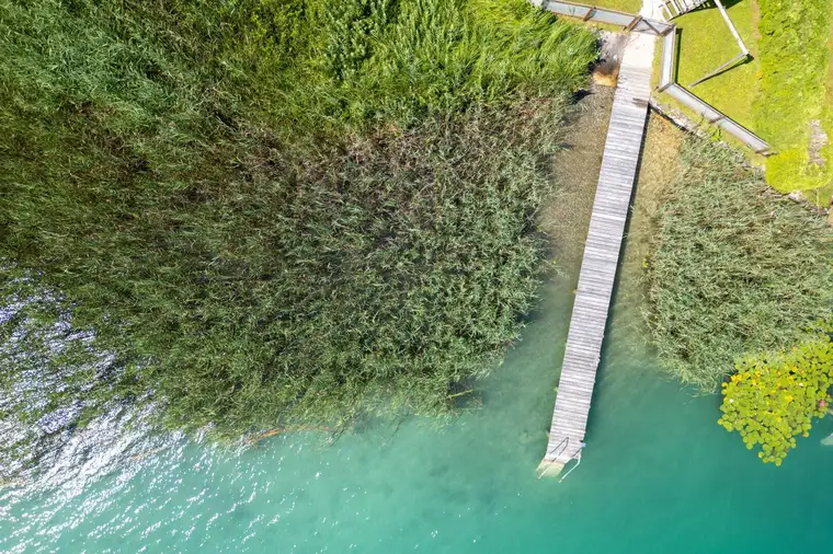 NATURE-HIDEAWAY am WÖRTHERSEE | 520m2 Bauland mit eigenem Steg, Bootsanleger, FREIZEITWOHNSITZ