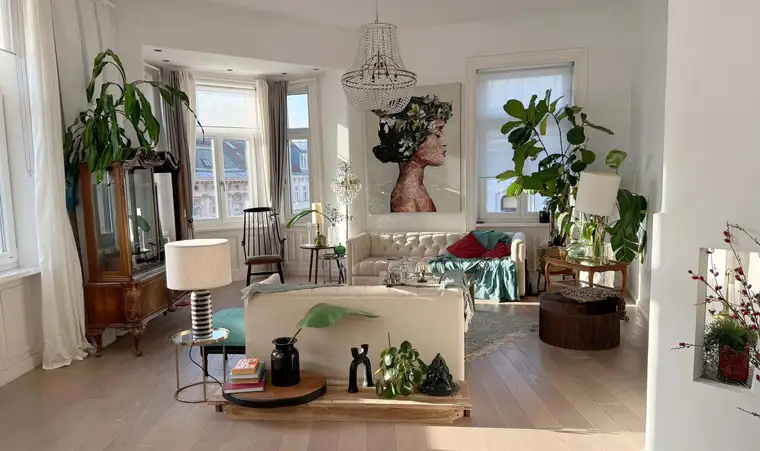 Vintage Deluxe, Edel-Altbauapartment. ALL INKLUSIV max. 6 Monate