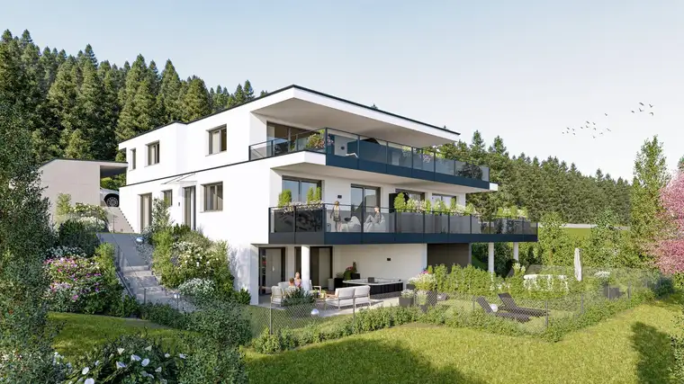 Premium-Haushälfte mit beeindruckendem Ausblick oberhalb von Telfs