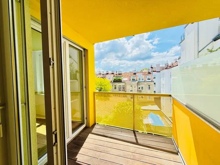 BALKONTRAUM | INNENHOF-RUHELAGE | HELLE 2 ZIMMER | TOP-ANBINDUNG