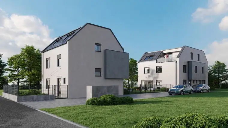 EXKLUSIVES DOPPELHAUS | GRÜN-RUHELAGE | PERFEKTE RAUMPLANUNG | ERSTBEZUG | PROVISIONSFREI
