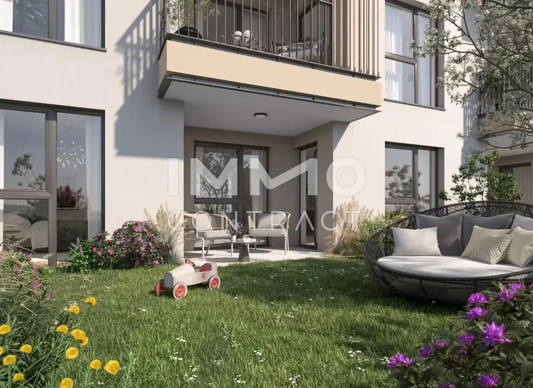 Perfekt geschnittene 3-Zimmer Whg. mit privaten Garten, Provisionsfrei!