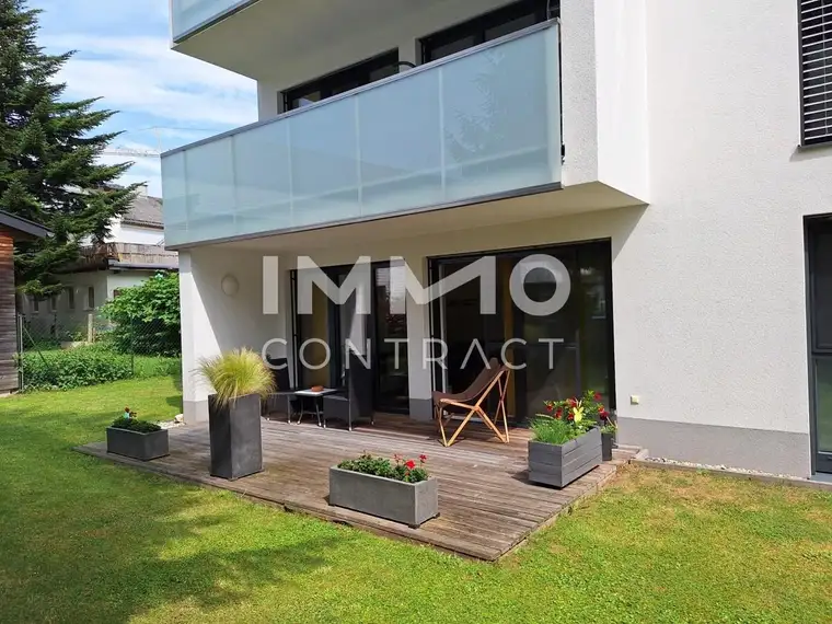 Elegante 3-Zimmer Gartenwohnung im Zentrum von Ried - inkl. Carport und Komplettausstattung