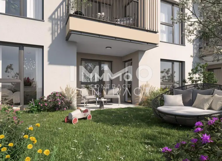 4 Zimmer Gartenwohnung!Erstbezug!