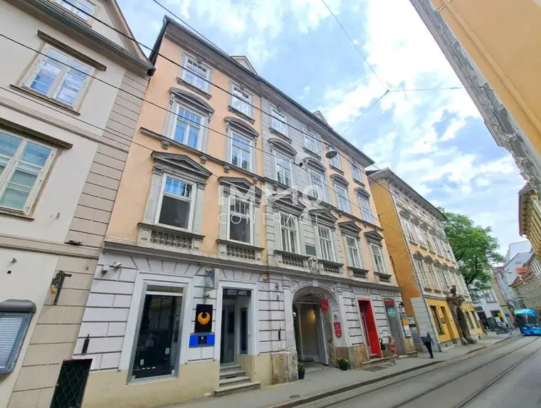 Zentrale INNENSTADTLAGE: Zwei Zimmer Dachgeschoß Wohnung im Zentrum - Sackstraße 24 - Top 17
