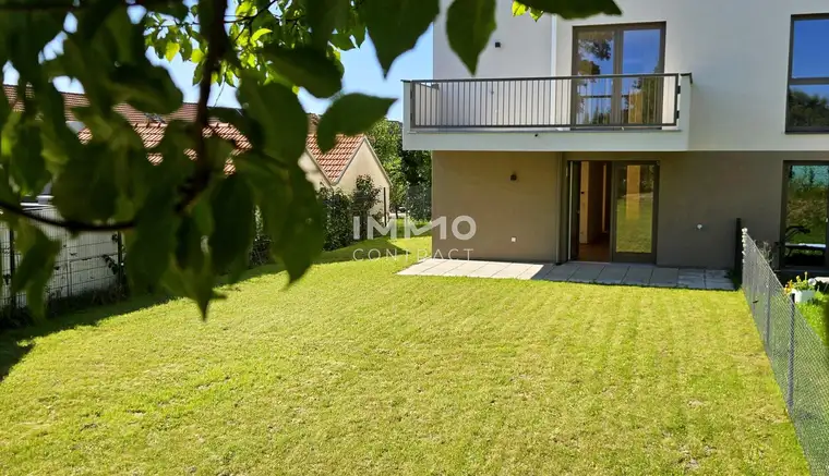 Gartenparadies &amp; Familientraum: 4-Zimmer-Wohnung im Erstbezug in exklusiver Anlage - provisionsfrei!