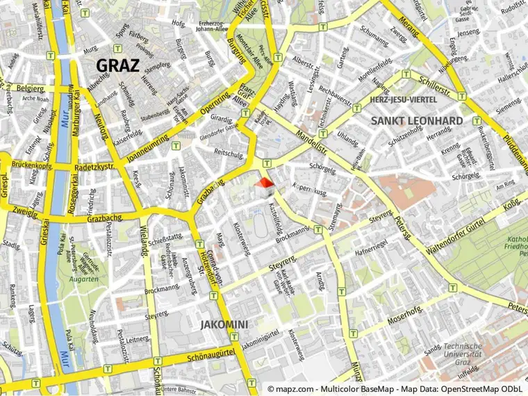Parkplatz in zentraler Lage zu vermieten - Schießstattgasse 4