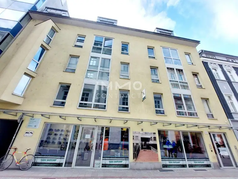 Ideale 2-Zimmer Wohnung im Zentrum vom Linz mit Loggia