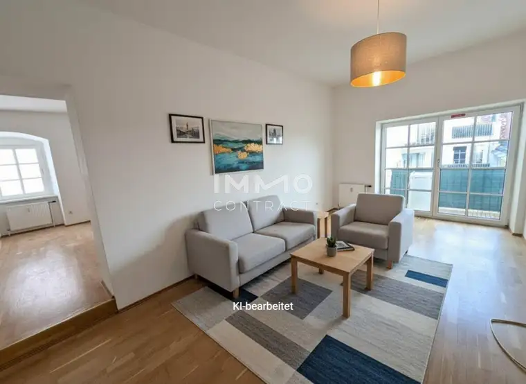 Gemütliche 2-Zimmer Wohnung mit kleiner Terrasse am Stadtplatz 16,