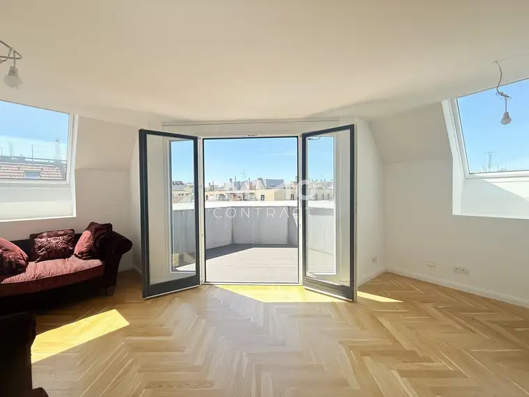 Wiener Rose - Exklusive Dachgeschoß-Maisonette - 4 Zimmer Erstbezug