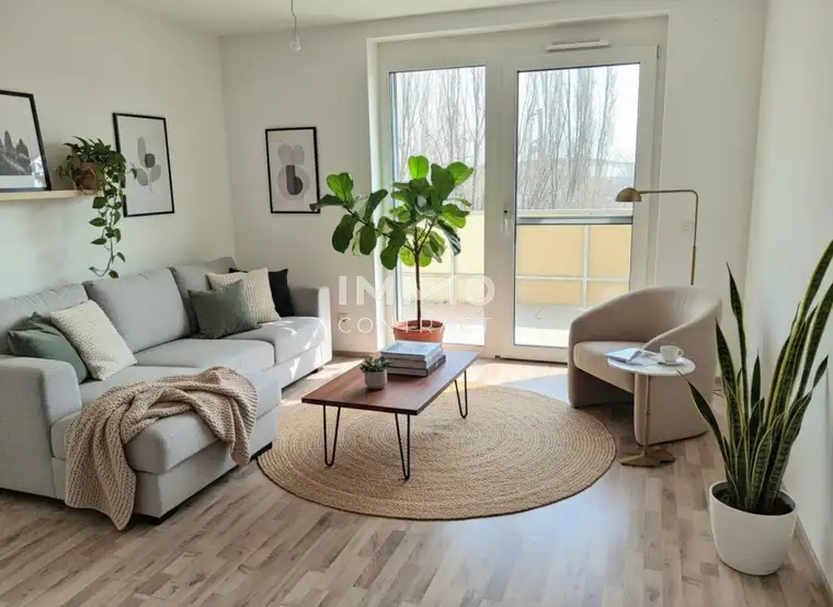 Erstbezug – Moderne 2-Zimmer-Wohnung mit lichtdurchfluteten Räumen