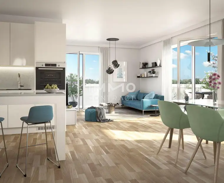 3-Zimmer Whg. mit ca. 26m² Außenbereich im 3. Stock, Neubau und Provisionsfrei!!