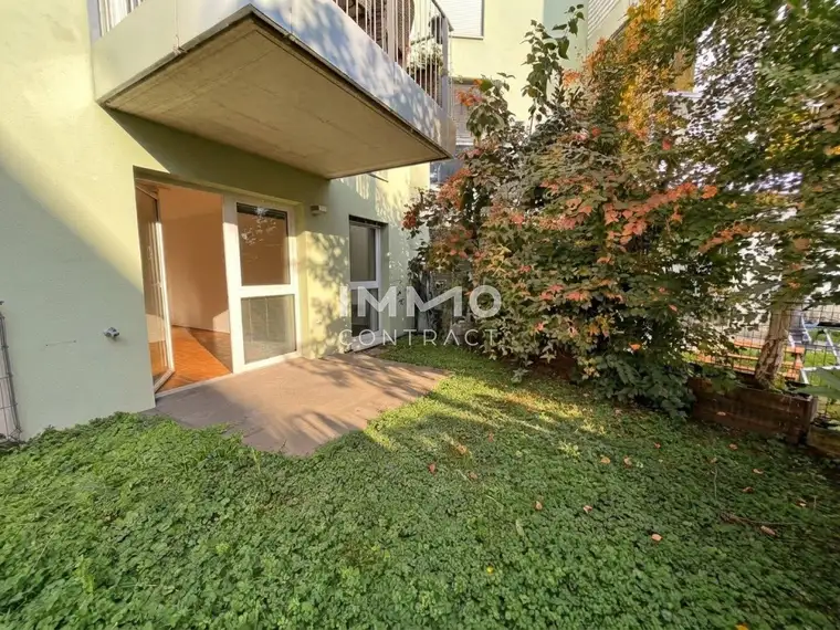 Gartenwohnung mit zwei Zimmern | unbefristet undgefördert | Idlhofgasse 48 | Top 3