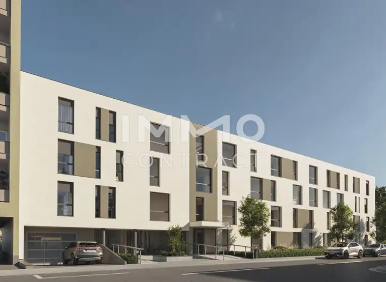 Erstbezug ab 01.10.2025: geförderte 3 Zimmer Wohnung mit Balkon in ruhiger und zentraler Lage - Puchstraße 34 - Top 10